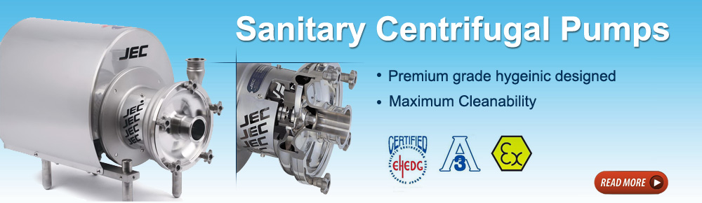 Sanitary Centrifugal Pumps